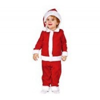 ! DISFRAZ 6A12 MESES PAPA NOEL LUJO