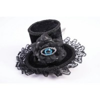 SOMBRERO BRUJA OJO NEGRO