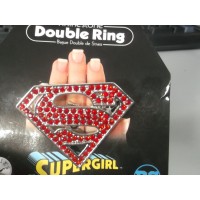 ANILLO DOBLE AJUSTABLE SIMBOLO SUPERGI