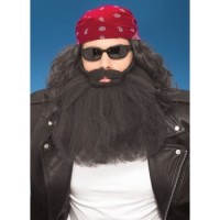   BARBA   BIGOTE NEGRO ROQUERO