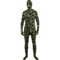  DISFRAZ SOMBRA T-UNICA MILITAR