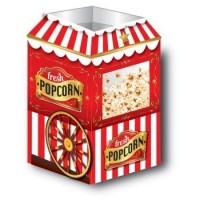 SILUETA MAQUINA DE PALOMITAS DE MAIZ