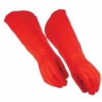   GUANTES LARGOS ADULTO HEROE ROJO