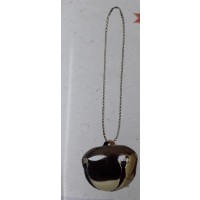 $ D     5 CASCABELES ORO 3CM