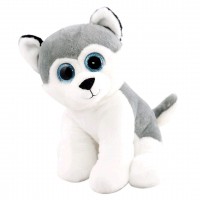 PELUCHE HUSKY AMIGO TUMBADO 53CM