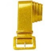 CINTURON GLITTER DORADO 120CM