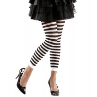 LEGGINGS T-UNICA RAYAS NEGRAS/BLANCAS 70