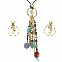 SET COLLAR PENDIENTES CLEOPATRA