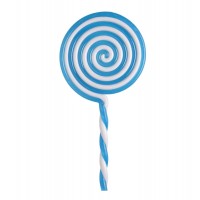 $D PIRULETA CARAMELO AZUL 22CM