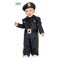 ! DISFRAZ 6A12MESES POLICIA BABY