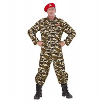 DISFRAZ T-M SOLDADO MILITAR