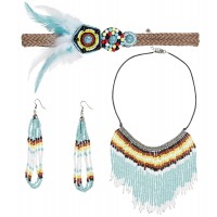 SET INDIA LAZO PENDIENTES COLLAR