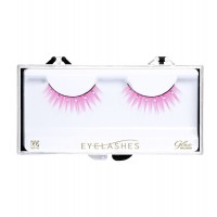 BLISTER PESTAÑAS ROSA CON STRASS