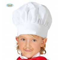    GORRO INFANTIL COCINERO BLANCO