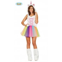  DISFRAZ T-M CHICA UNICORNIO FALDA TU