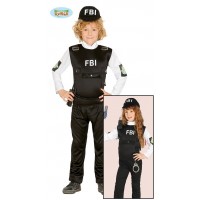 /DISFRAZ 5A6AÑOS F.B.I. INFANTIL