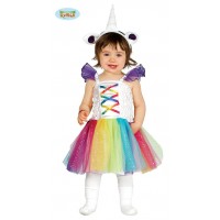 ! DISFRAZ 6A12MESES UNICORNIO TUTU COLO
