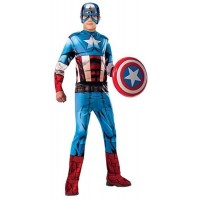 L DISFRAZ 8A10AÑOS CAPITAN AMERICA CLA