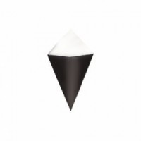   $D 200/U CONO CARTON NEGRO 250GR