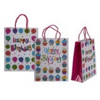 BOLSA REGALO HAPPY BIRTHDAY 18X23CM