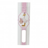 FUNDA CIGUEÑA RAYA ROSA BOLI