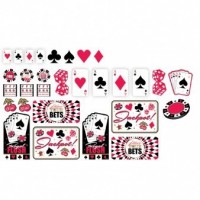 PAQ.30/U SILUETA CARTON CASINO