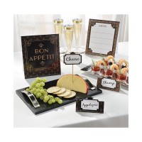 KIT 12 PZ ETIQUETA BUFFET HOLLYWOOD