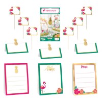 KIT 12 PZ ETIQUETA BUFFET ALOHA