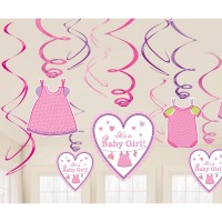 PAQ.12/U TIRA ESPIRAL ITS A BABY GIRL RO