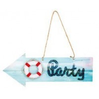 COLGANTE FLECHA PARTY 16X40CM