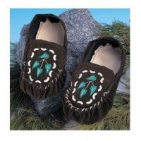 MOCASÍN  INFANTIL  INDIO MARRON