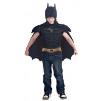 L CAMISA CAPA 3A4AÑOS  BATMAN DC