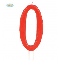    BLISTER VELA ROJA N0 12CM