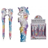 BOLIGRAFO POLIRESINA UNICORNIO 17CM
