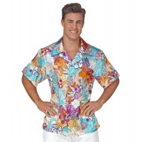 CAMISA T-M RASO HAWAIANA ADULTO
