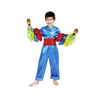 DISFRAZ 3A4 AÑOS RUMBERO AZUL YY03738