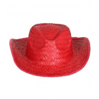 $D   SOMBRERO PAJA ROJO