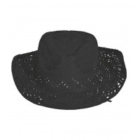 $D   SOMBRERO PAJA NEGRO