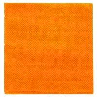  100 SERVILLETAS TISS NARANJA 20X20CM