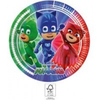   8 PLATOS PJMASKS 23CM