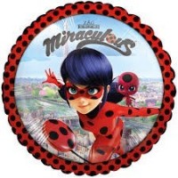   GLOBO 17" FOIL RND LADYBUG