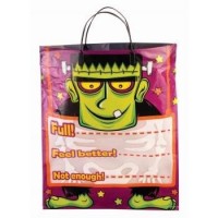 BOLSA ASA MONSTER TRUCO O TRATO 40X35CM