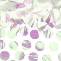PAQ.CONFETI CIRCULOS IRIDISCENTE 22GR