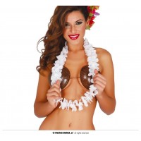    COLLAR HAWAIANO BLANCO