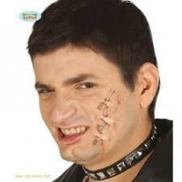$D CICATRIZ LATEX C/IMPERDIBLES