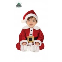! DISFRAZ 6A12MESES PAPA NOEL BABY