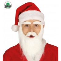 GORRO ADULTO PAPA NOEL LUJO 44CM