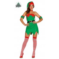  DISFRAZ T-M ELFA VESTIDO ESCOTE