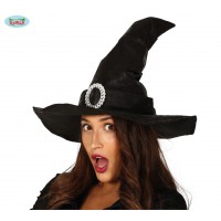 SOMBRERO BRUJA NEGRO