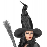 SOMBRERO BRUJA EXTRA LARGO MOLDEABLE